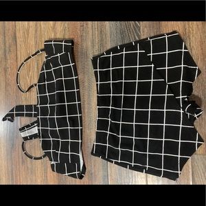 Shein 2 piece skort set